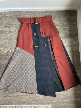 Vintage Patchwork Skirt